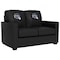 Dreamseat Silver Loveseat with Seattle Seahawks Helmet Logo XZ7759003LSCDBK-PSNFL21037 - alternate 1